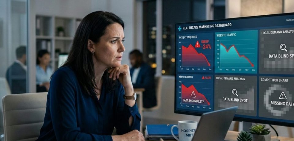 Healthcare data blind spots patient enquiries