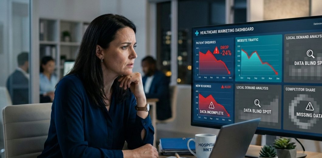 Healthcare data blind spots patient enquiries