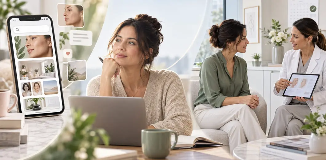The Modern Cosmetic Patient Journey: From Google Search and Instagram to Consultation and Beyond